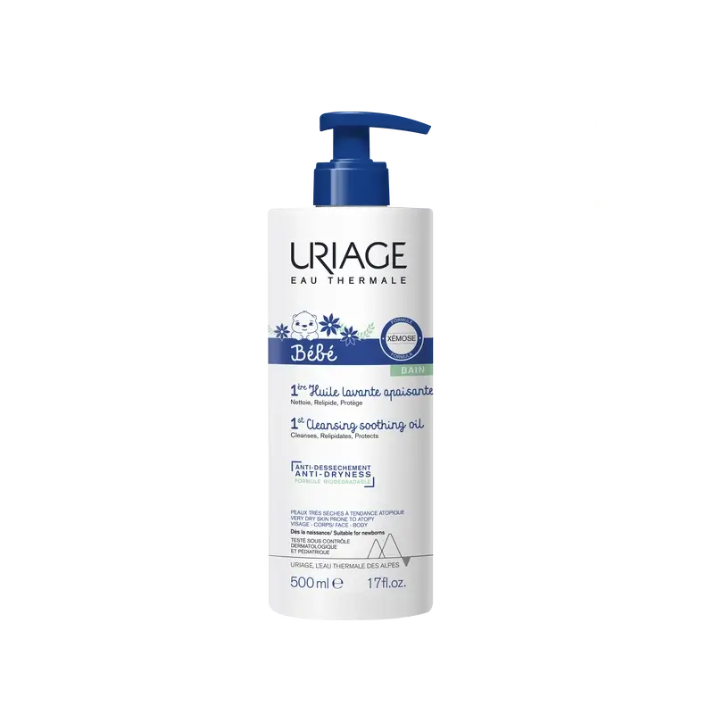 Uriage Baby 1st Beruhigendes Reinigungsöl 500 ml