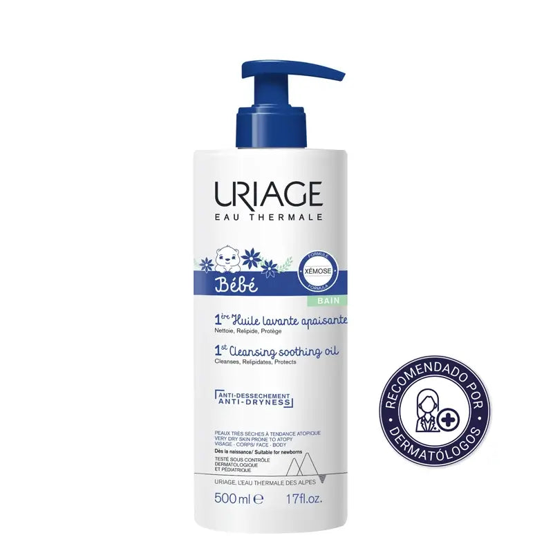 Uriage Baby 1st Beruhigendes Reinigungsöl 500 ml
