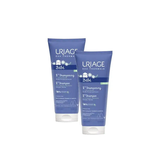 Uriage Bébé 1. Shampoo 200 ml, 2er-Pack