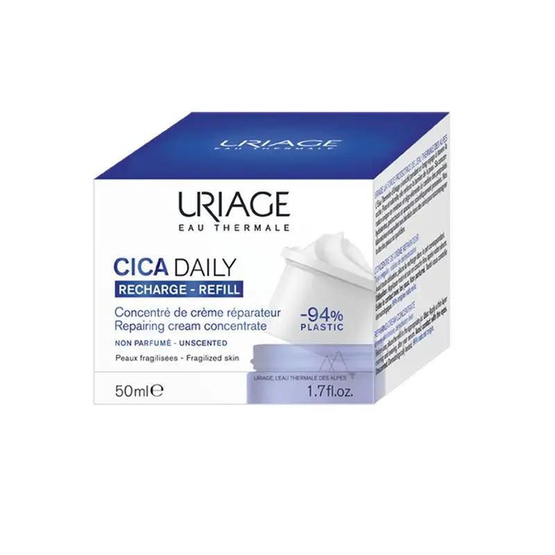 Uriage Cica-Daily Konzentrierte Creme Nachfüllpackung, 50Ml