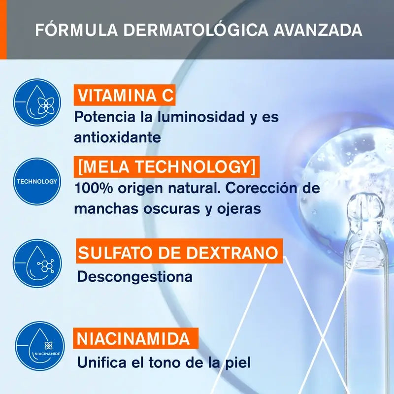 Uriage Dépiderm Augenkontur Anti-Flecken- und Aufhellungspflege , 15 ml