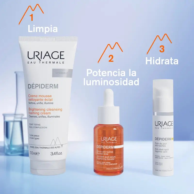 Uriage Dépiderm Aufhellender Reinigungsschaum 100Ml