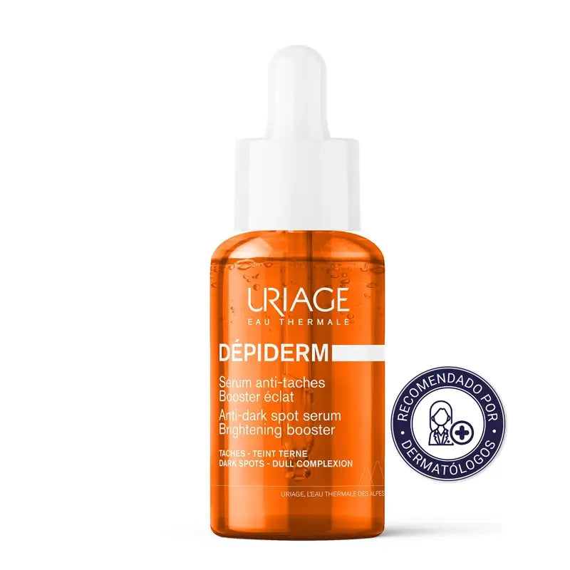 Uriage Dépiderm Gesichtsserum Anti-Flecken- und Aufhellungspflege , 30 ml