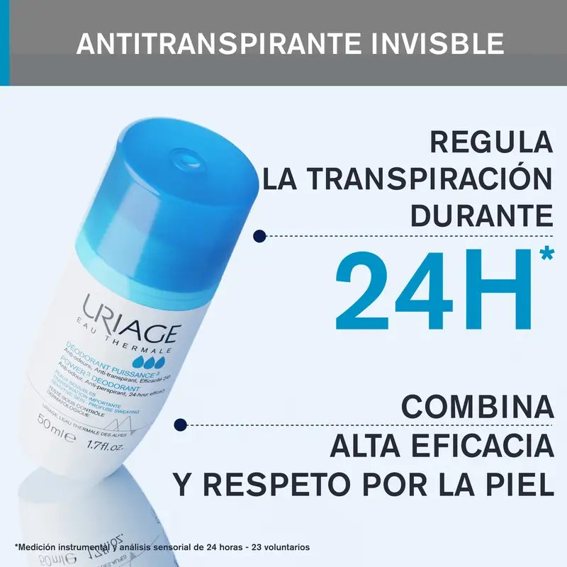 Uriage Tri-Active Deodorant 50Ml 24H Wirksamkeit