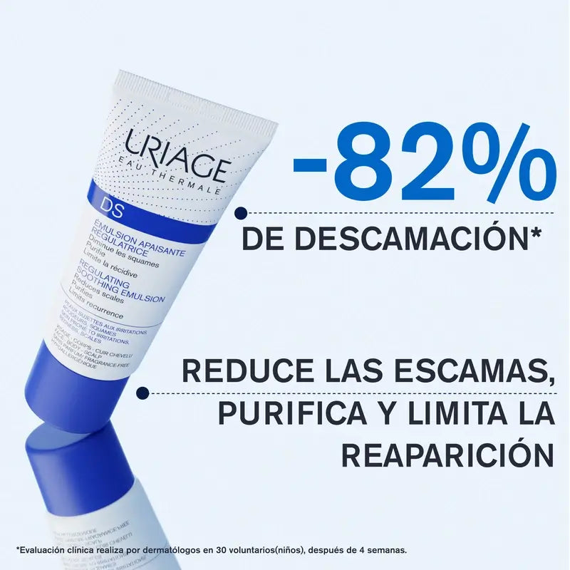 Uriage Ds Beruhigende Emulsion 40Ml Unparfümiert
