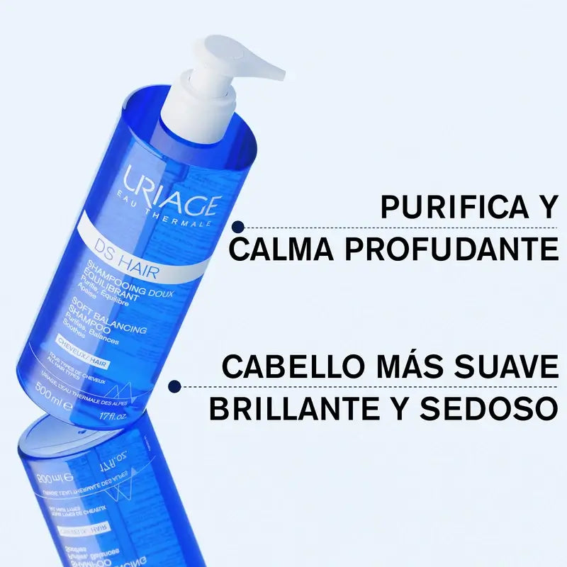 Uriage Ds Haar Sanft Regulierend Shampoo 500Ml