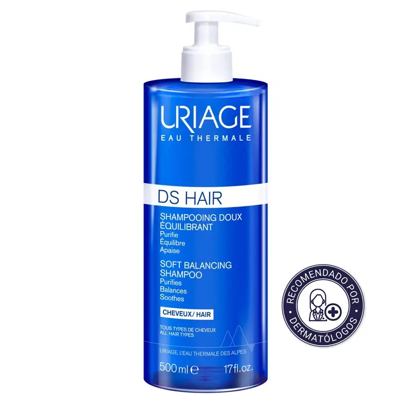 Uriage Ds Haar Sanft Regulierend Shampoo 500Ml