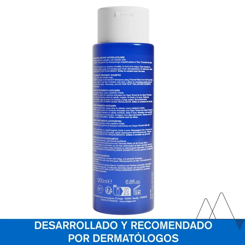 Uriage Ds Haar Anti-Schuppen Behandlung Shampoo 200Ml