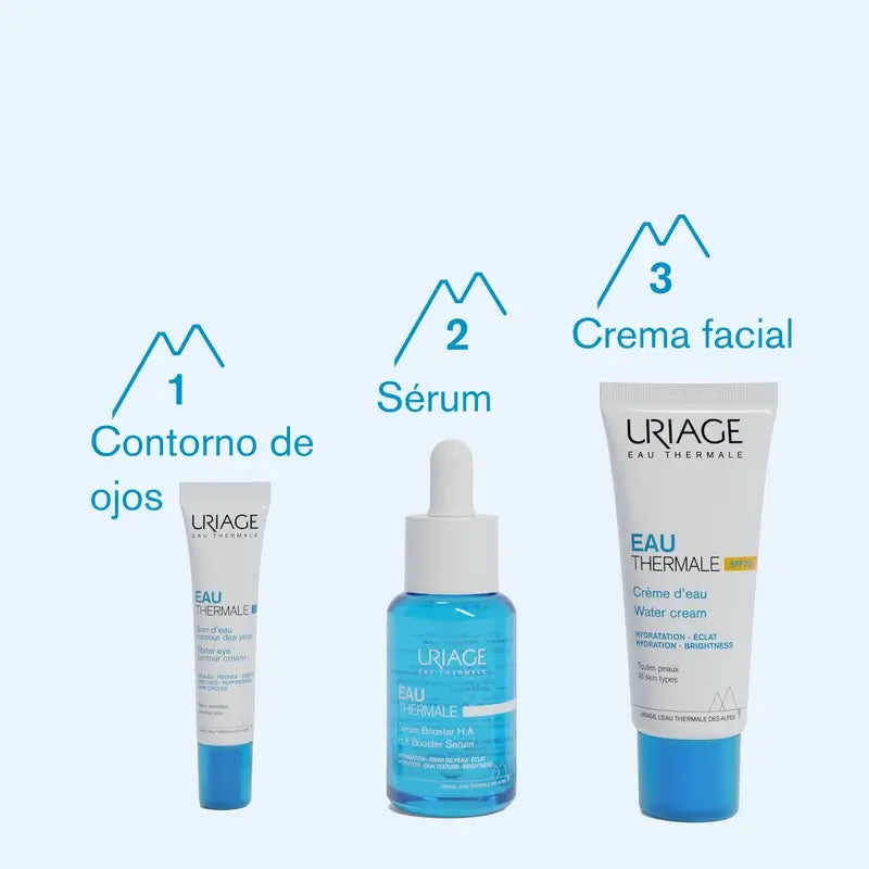 Uriage Eau Thermale Wassercreme Spf 20 Leicht 40 ml