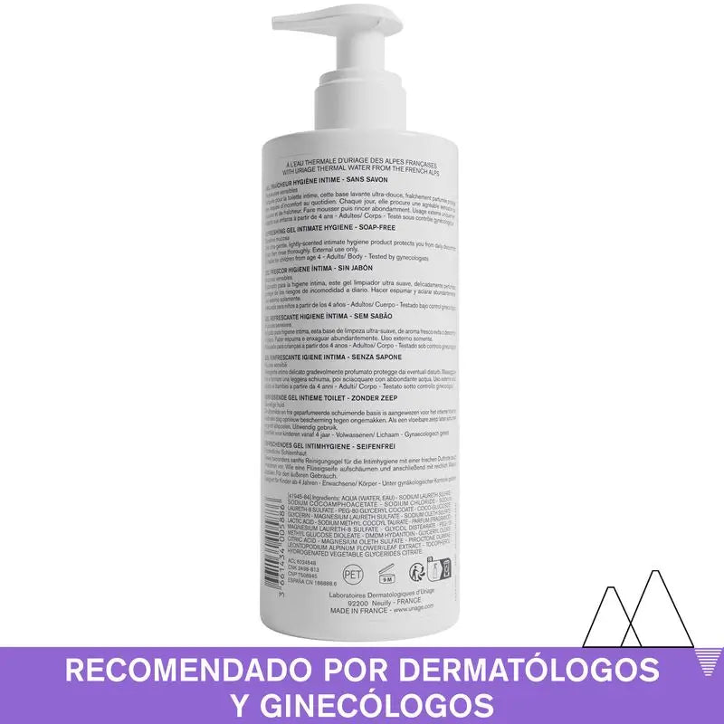 Uriage Gynphy Intim-Gel, 500 ml