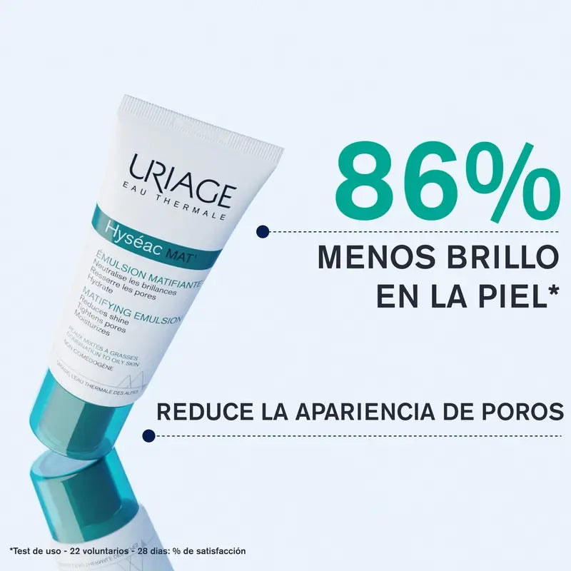 Uriage Hyséac Mat 40Ml Glanz & Porenkontrolle