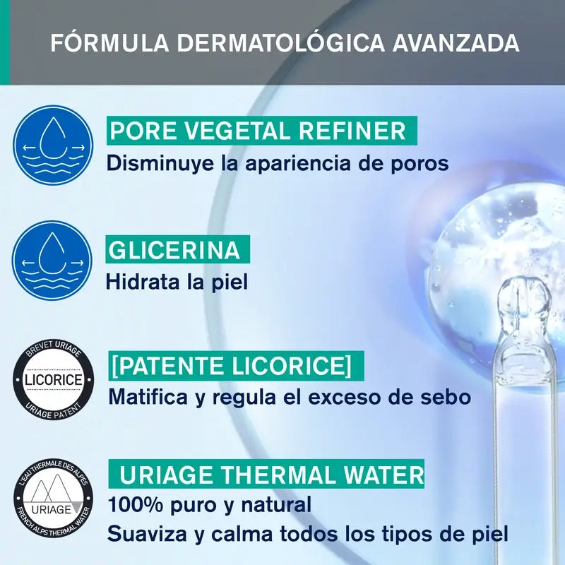 Uriage Hyséac Mat 40Ml Glanz & Porenkontrolle