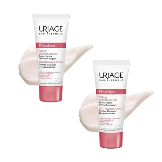 Uriage Roséliane Anti-Rötungen Creme empfindliche Haut Duplo, 2X40 Ml