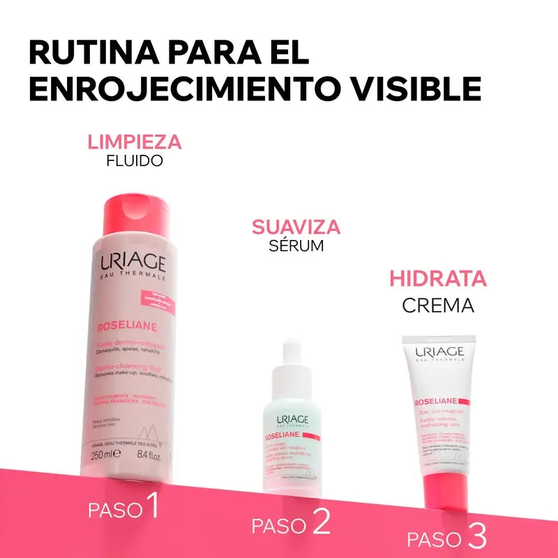 Uriage Roséliane Dermo-Reinigungsfluid, 250 ml