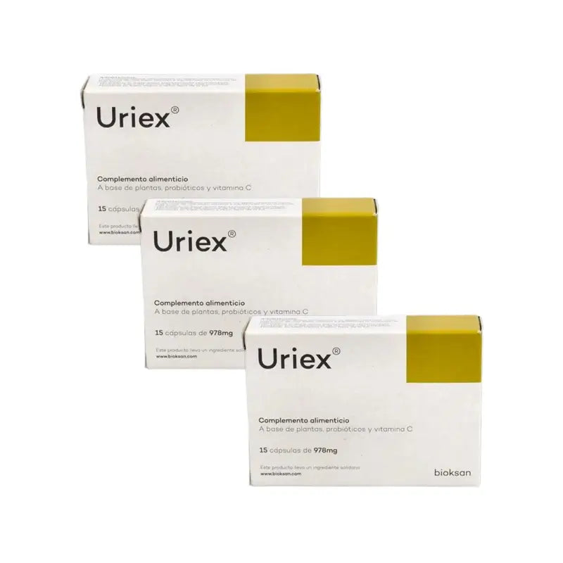 Uriex Pack 3 x 15 Kapseln