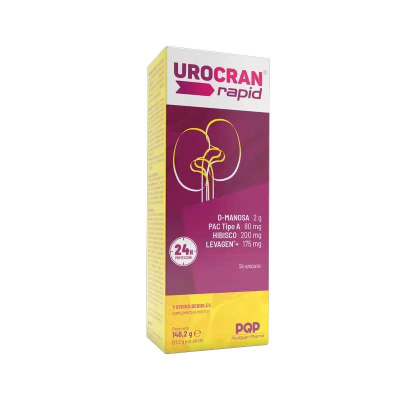 Urocran Rapid 7 Trinkstäbchen, 20 ml