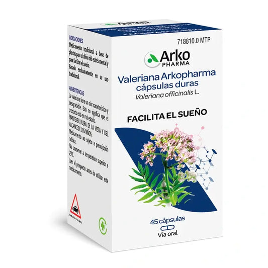 Arkopharma Arkocápsulas Valeriana, 45 Kapseln