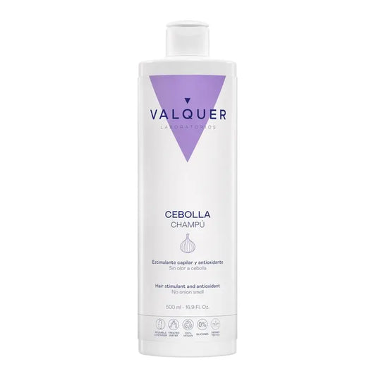 Valquer Zwiebel-Shampoo - Revitalisierend, antioxidativ und reinigend, 500 ml