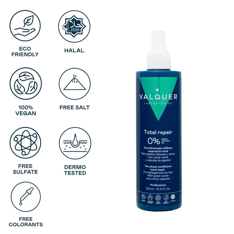 Valquer Haarpflege Total Repair Zwei-Phasen-Spülung, 300 ml