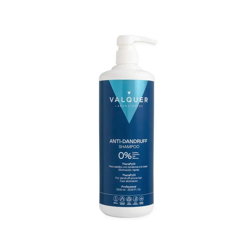 Valquer Haarpflege Anti-Schuppen Shampoo, Schnelle Eliminierung, 1000 ml