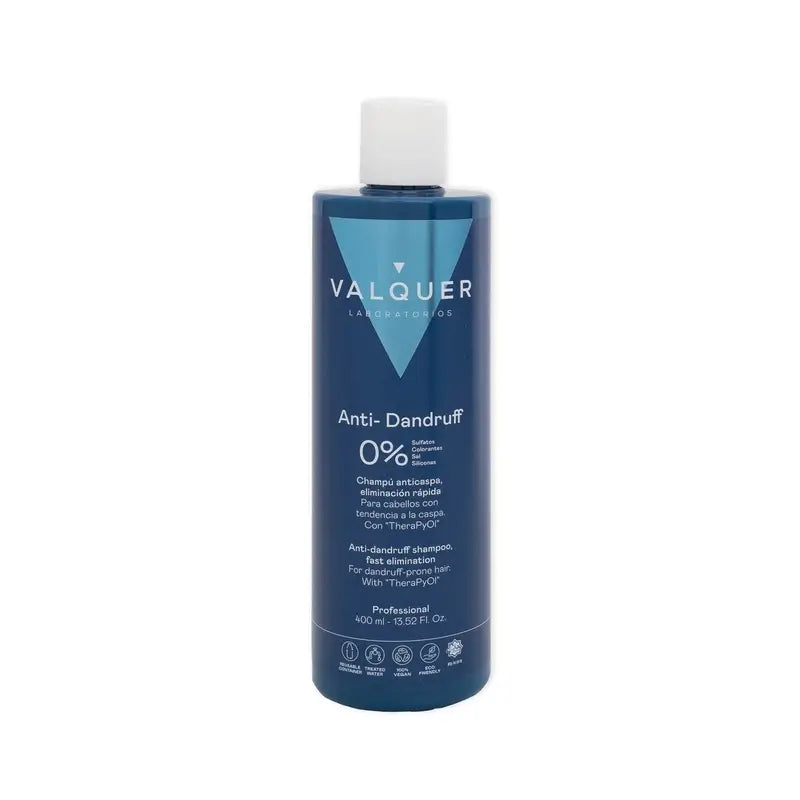 Valquer Haarpflege Anti-Schuppen Shampoo, Schnelle Eliminierung, 400 ml