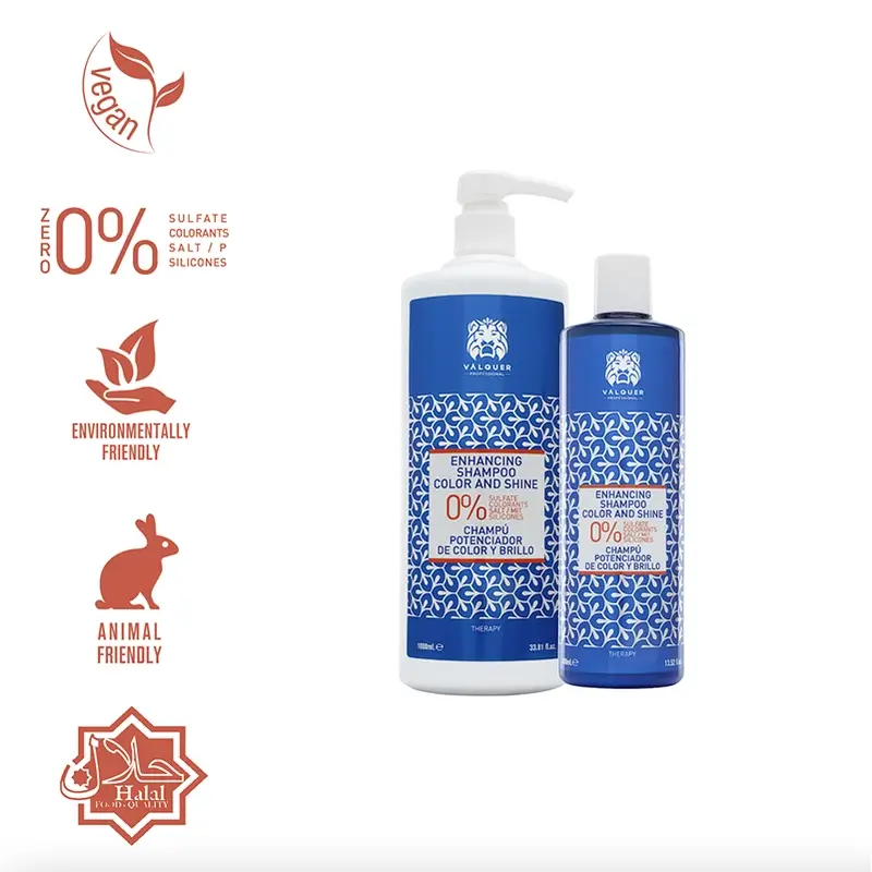Valquer Haarpflege Farb- & Glanzverstärkendes Shampoo, 400 ml