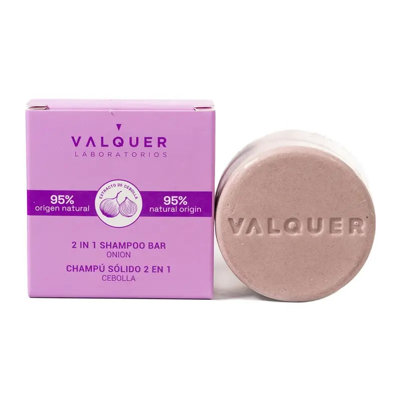Valquer Haarpflege 2 In 1 Zwiebel Festes Shampoo, 70 gr