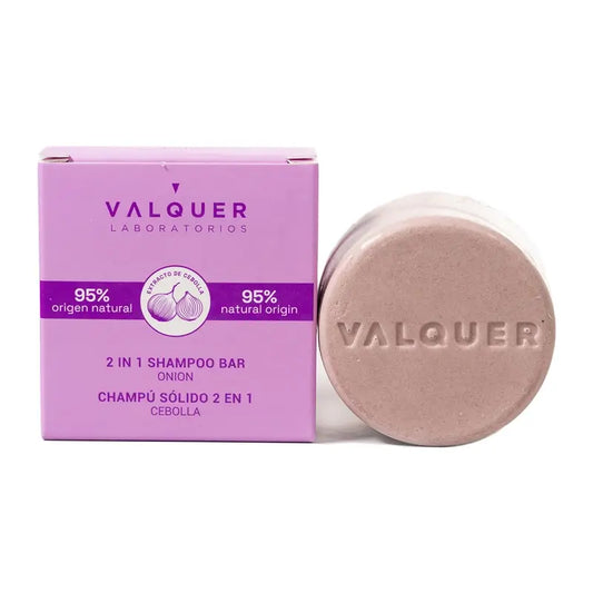 Valquer Haarpflege 2 In 1 Zwiebel Festes Shampoo, 70 gr
