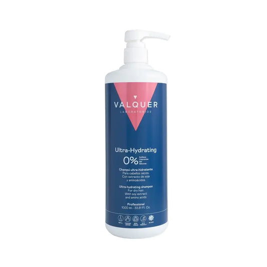 Valquer Haarpflege Ultra-Feuchtigkeitsshampoo, trockenes Haar, 1000 ml
