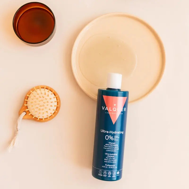 Valquer Hair Care Ultra Feuchtigkeits-Shampoo, trockenes Haar, 400 ml