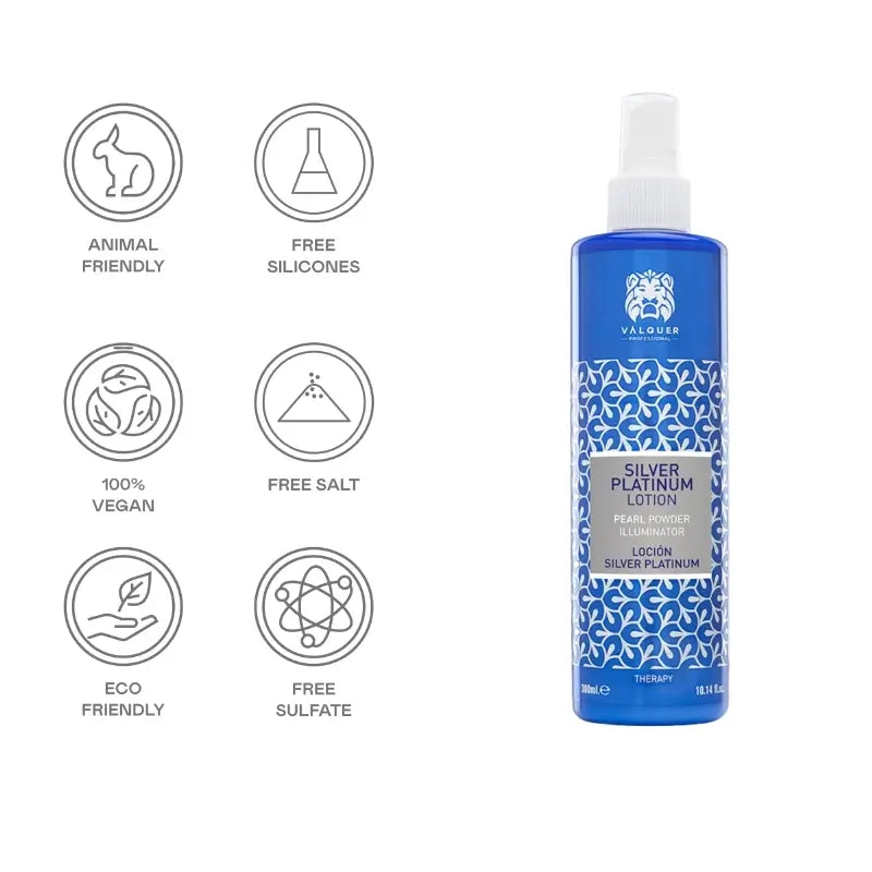Valquer Haarpflege Silver Platinum Haarpflege-Lotion, 300 ml
