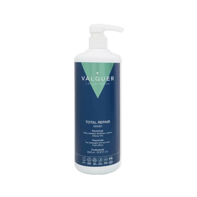 Valquer Haarpflege Glaziale Haarmaske Total Repair, 1000 ml