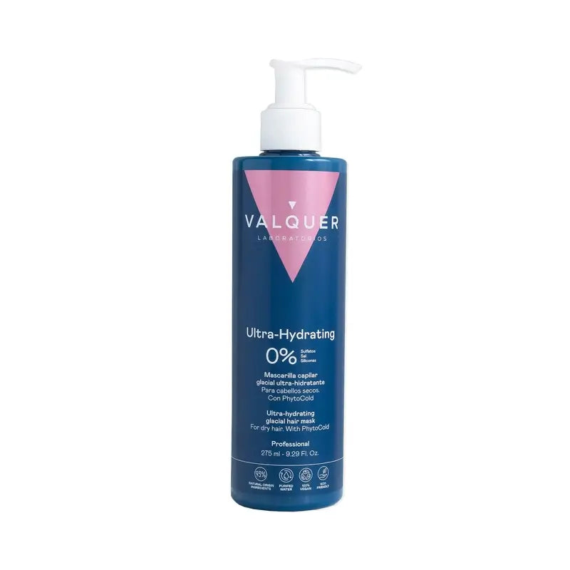 Valquer Hair Care Ultra-Feuchtigkeitsspendende Gletscher-Haarmaske, 275 ml