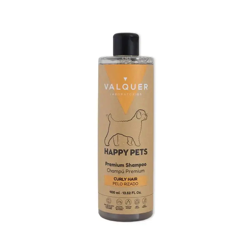 Valquer Pets Laboratories Premium Shampoo für lockiges Haar, 400 ml