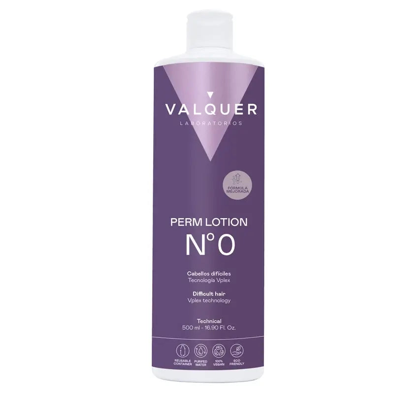 Valquer Dauerwellenflüssigkeit Nr. 0 (Schwierig) , 500 ml