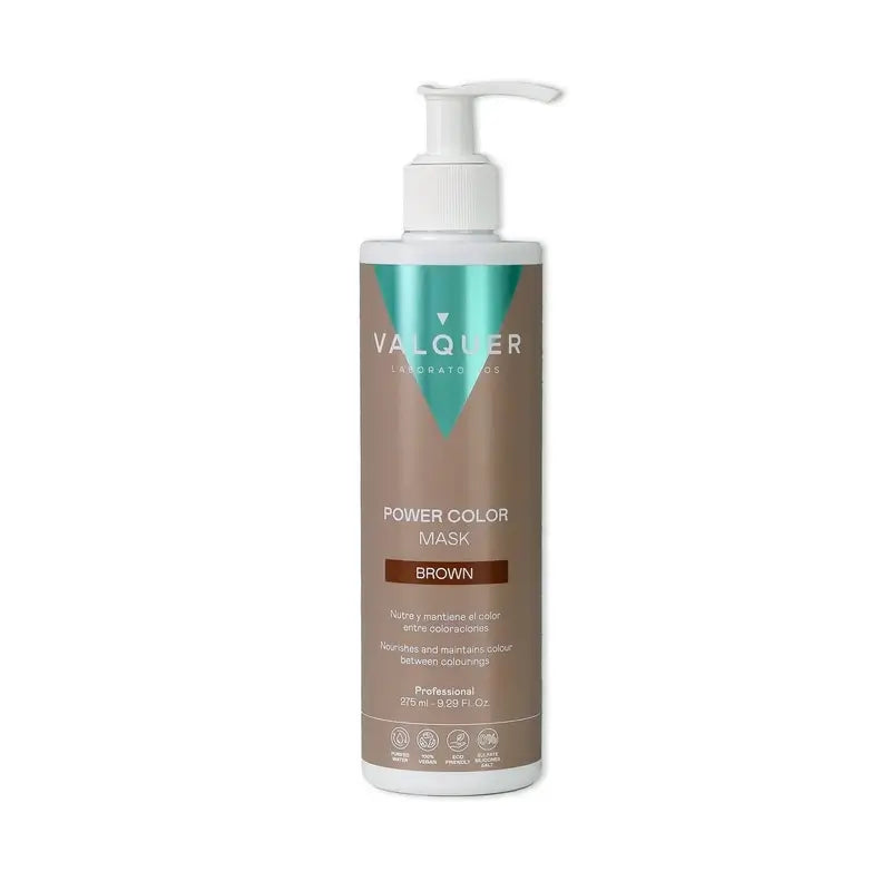 Valquer Kastanien-Farbmaske - Power Color , 275 ml