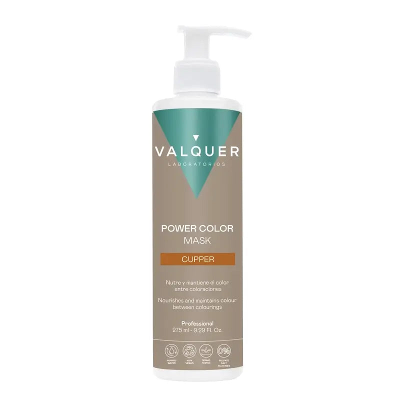 Valquer Kupfer-Farbmaske - Power Color , 275 ml