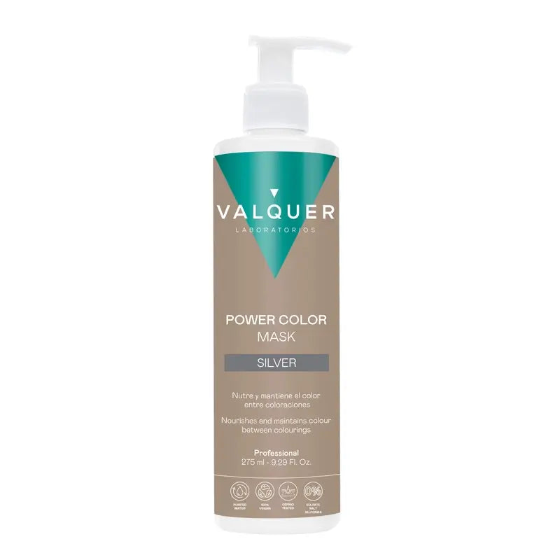 Valquer Silver Grey Farbmaske - Power Color , 275 ml