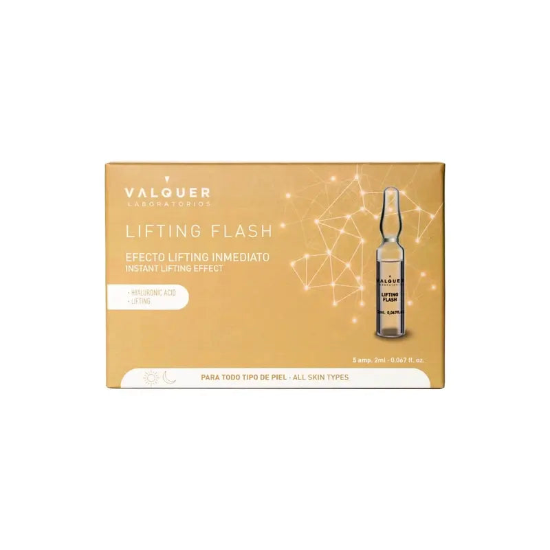 Valquer Skin Care Flash Lifting Ampulle, 5 x 2 ml