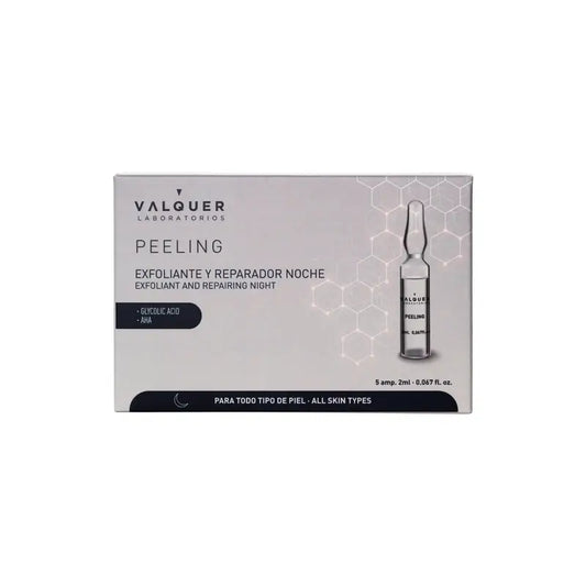 Valquer Skin Care Peeling-Ampullen, 5 x 2 ml