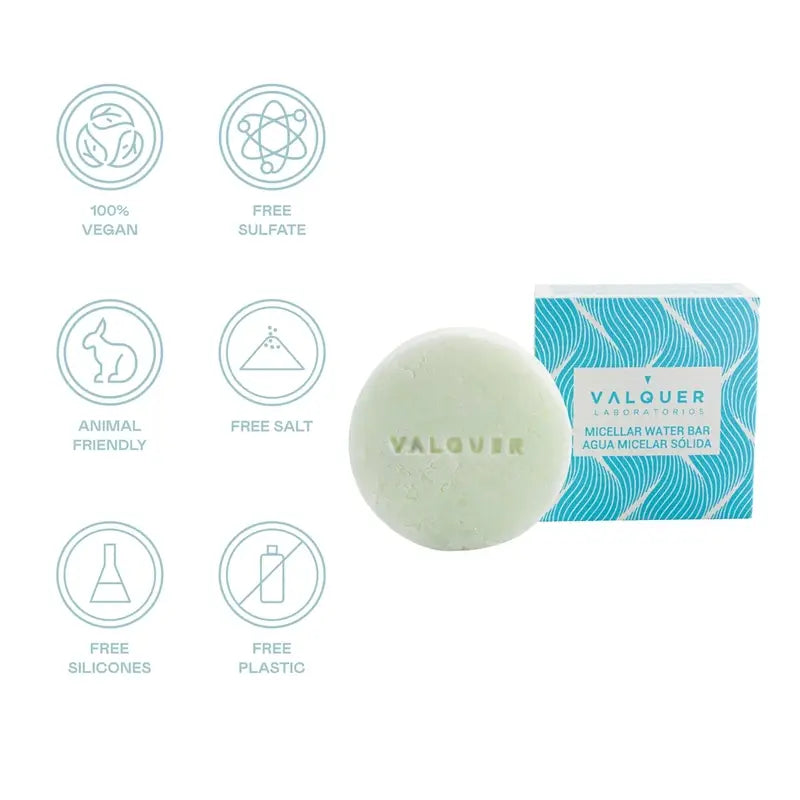 Valquer Skin Care Ice Solid Micellar Water für alle Hauttypen, 50 gr