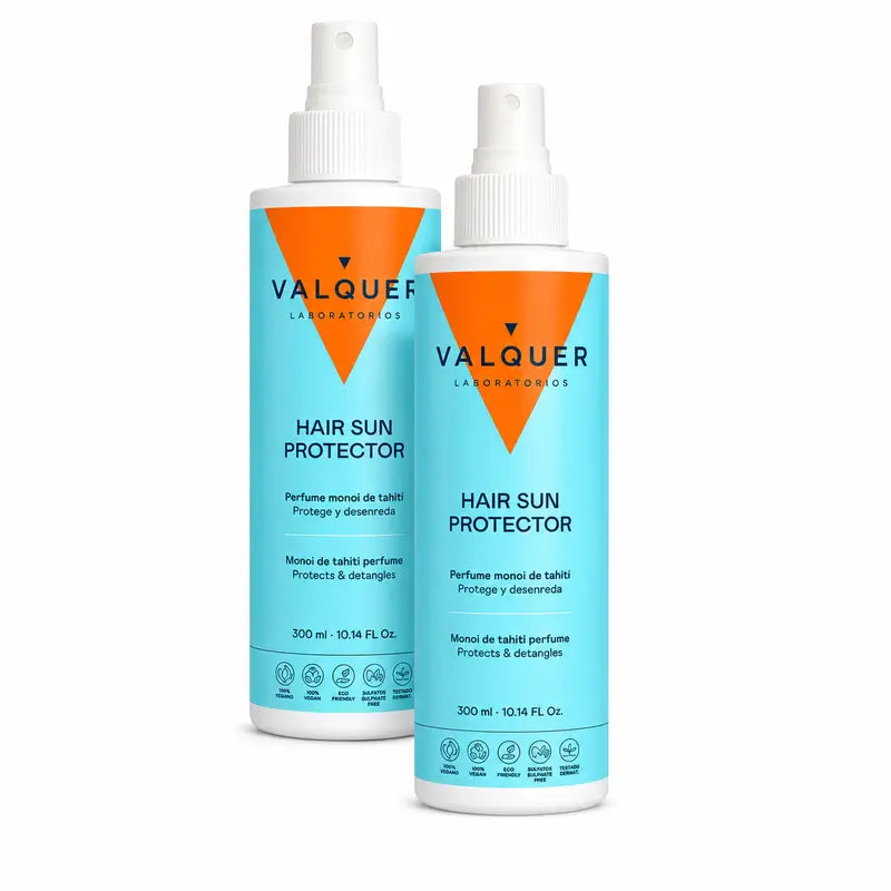 Valquer Sunscreen Haar-Sonnenschutz, Packung 2 x 300 ml