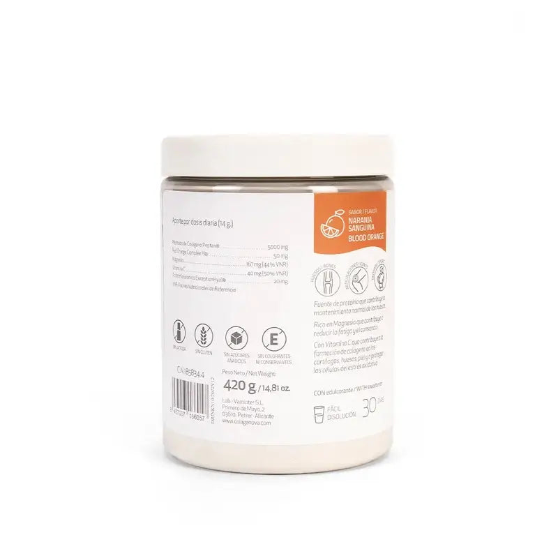 Colagenova Antiox Getränk Zitronengeschmack Sanguine 30 Tage, 420 Gr