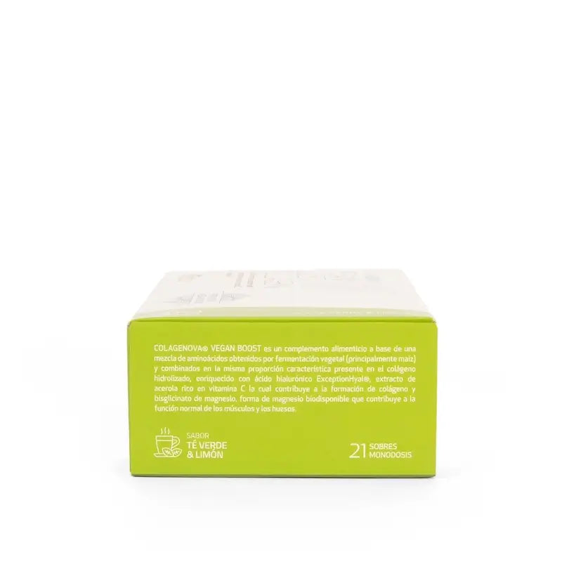 Colagenova Vegan Boost Grüner Tee + Zitrone, 21 Umschläge