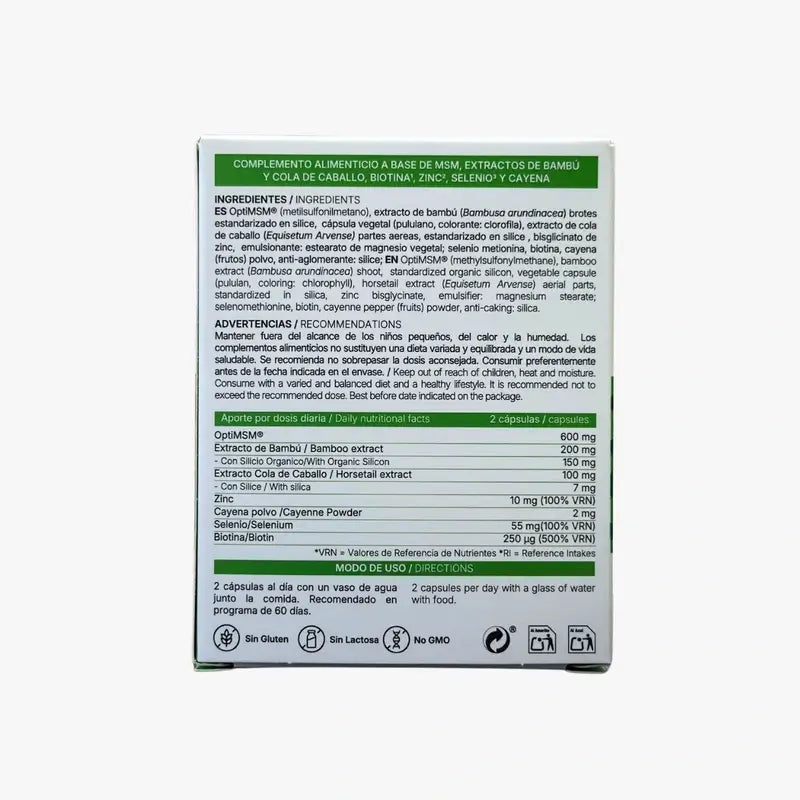 Kerastive Vegane Haare & Nägel, 60 Kapseln