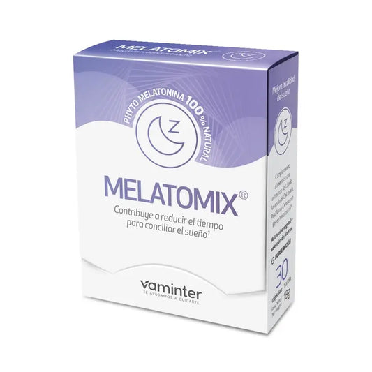 Vaminter Melatomix Pytho Melatonin Kirsche 1,5 Mg + Pflanzen, 30 Kapseln