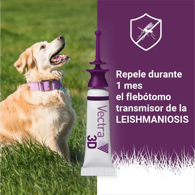 Vectra 3D Hund +40 kg, 3 Pipetten
