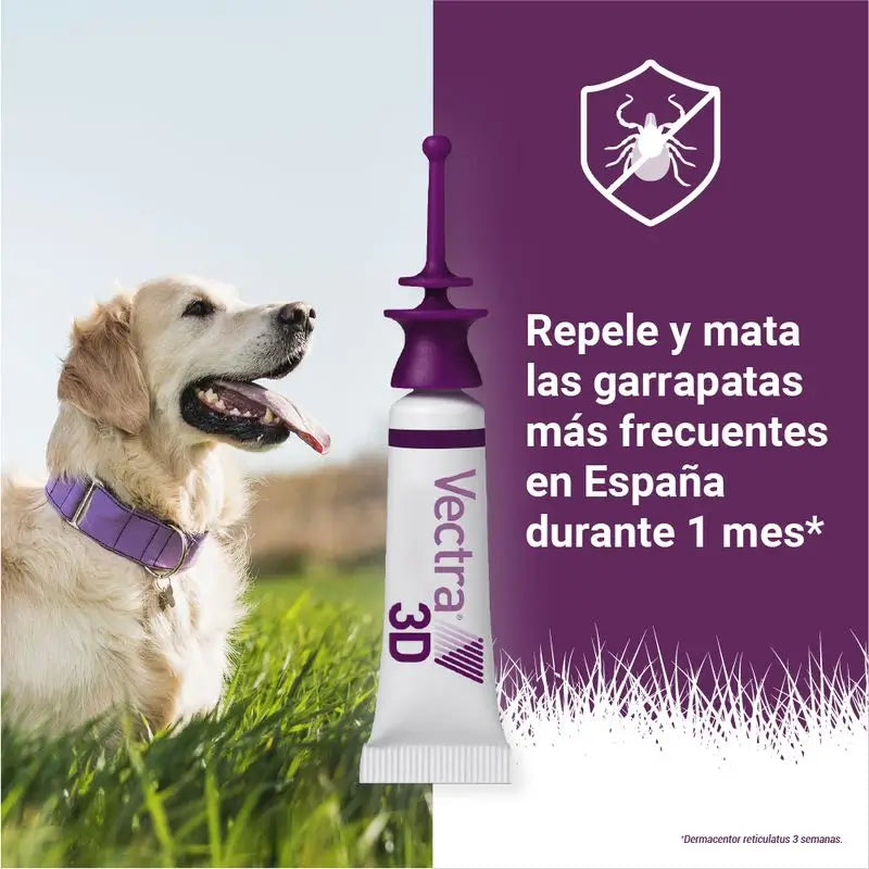 Vectra 3D Hund +40 kg, 3 Pipetten
