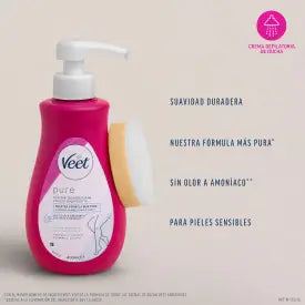 Veet Enthaarungs-Duschcreme Empfindliche Haut 400 ml