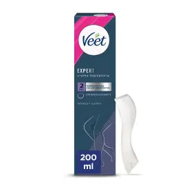 Veet Expert Enthaarungscreme für Frauen, Körper und Beine, 200 ml